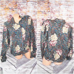 Allison Daley Vintage Size Large Shirt Blouse